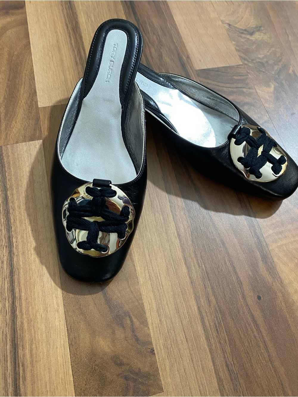Tory Burch Patos embellished Mules